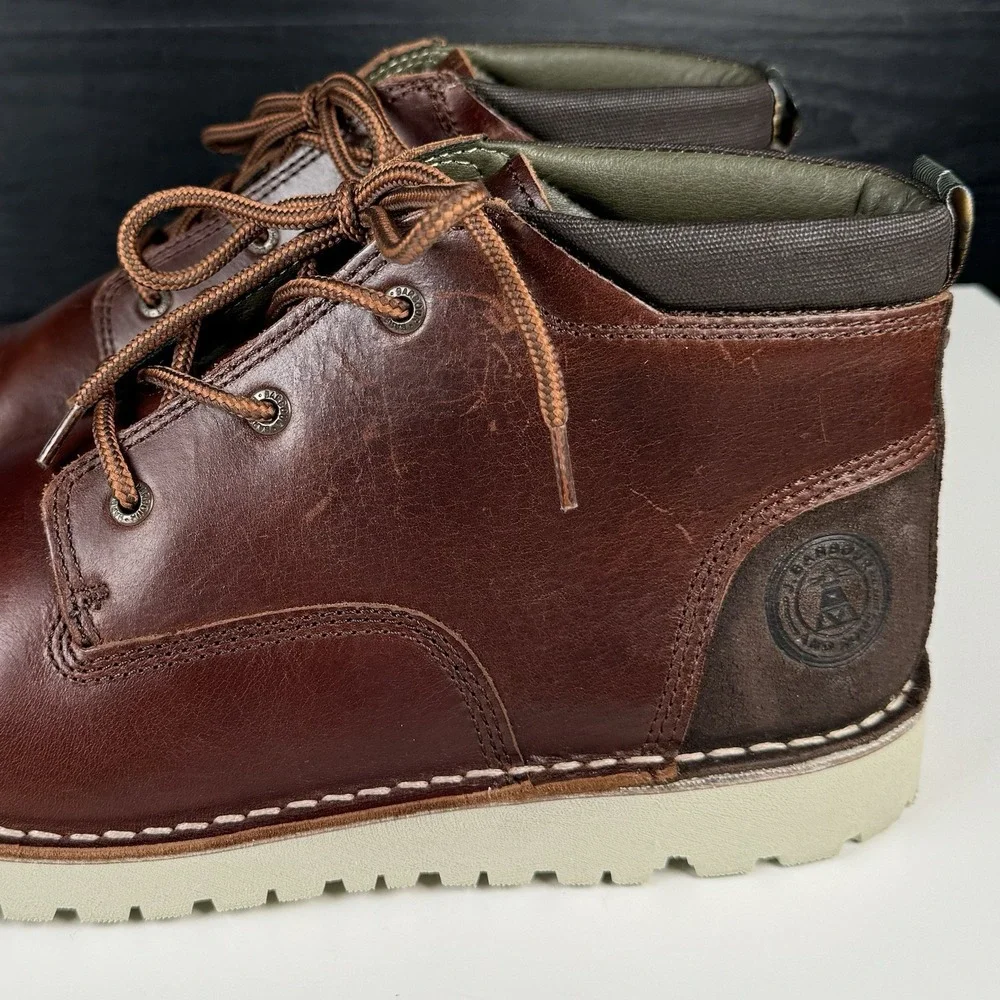 Barbour Bedrock Boots - Men's 10 - Brown - Made in Portugal